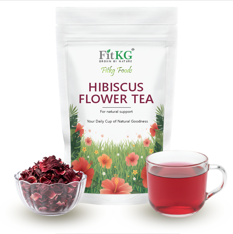 FIT KG skin glow tea & blood pressure control tea - anti ageing tea 30 days cups